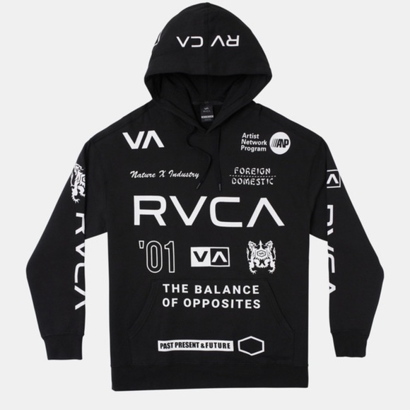 RVCA Other - RVCA All Brand Sport Workout Hoodie Medium